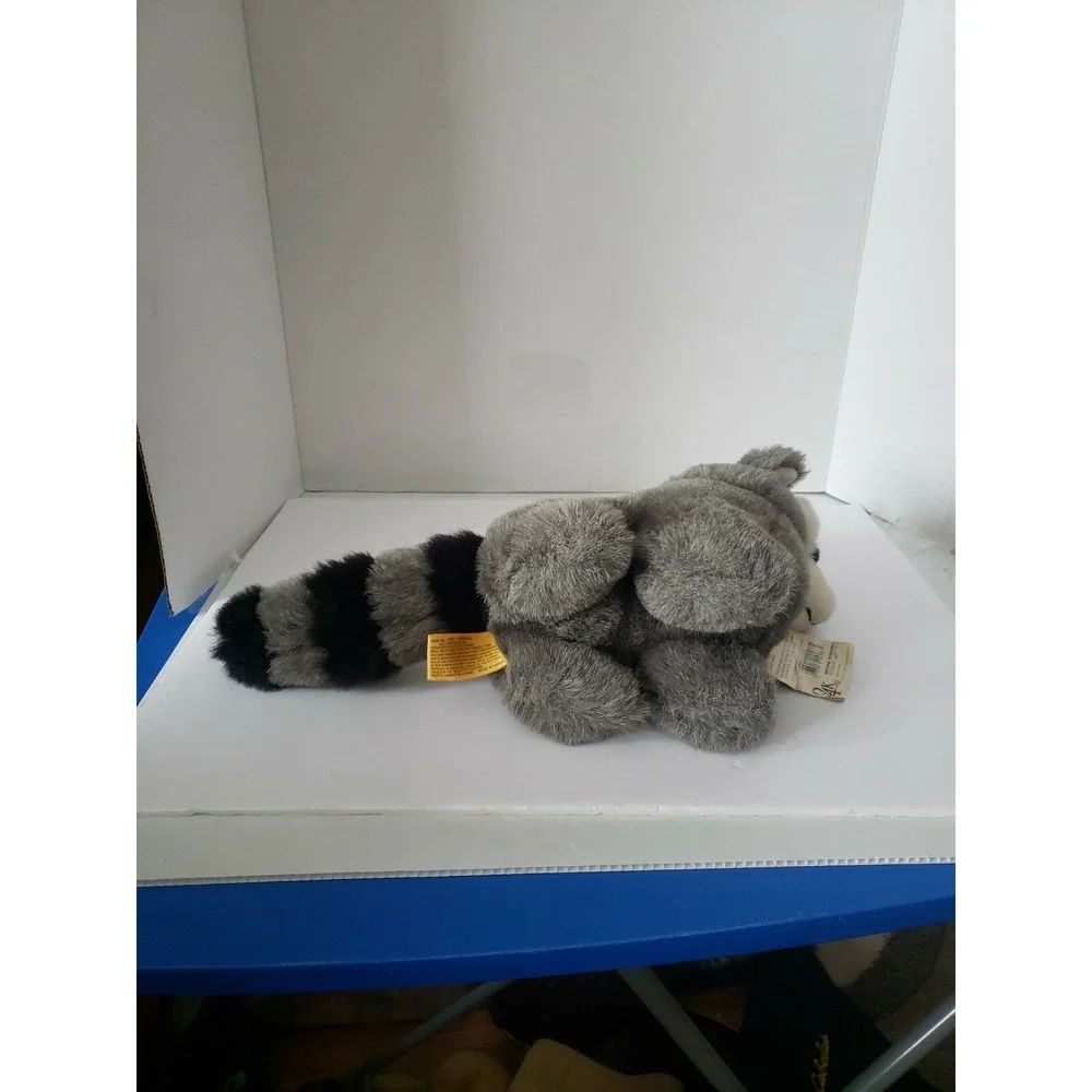 plush racoon 24k Polar Puff Raccoon Plush 1990 Vintage Soecial Effects‎